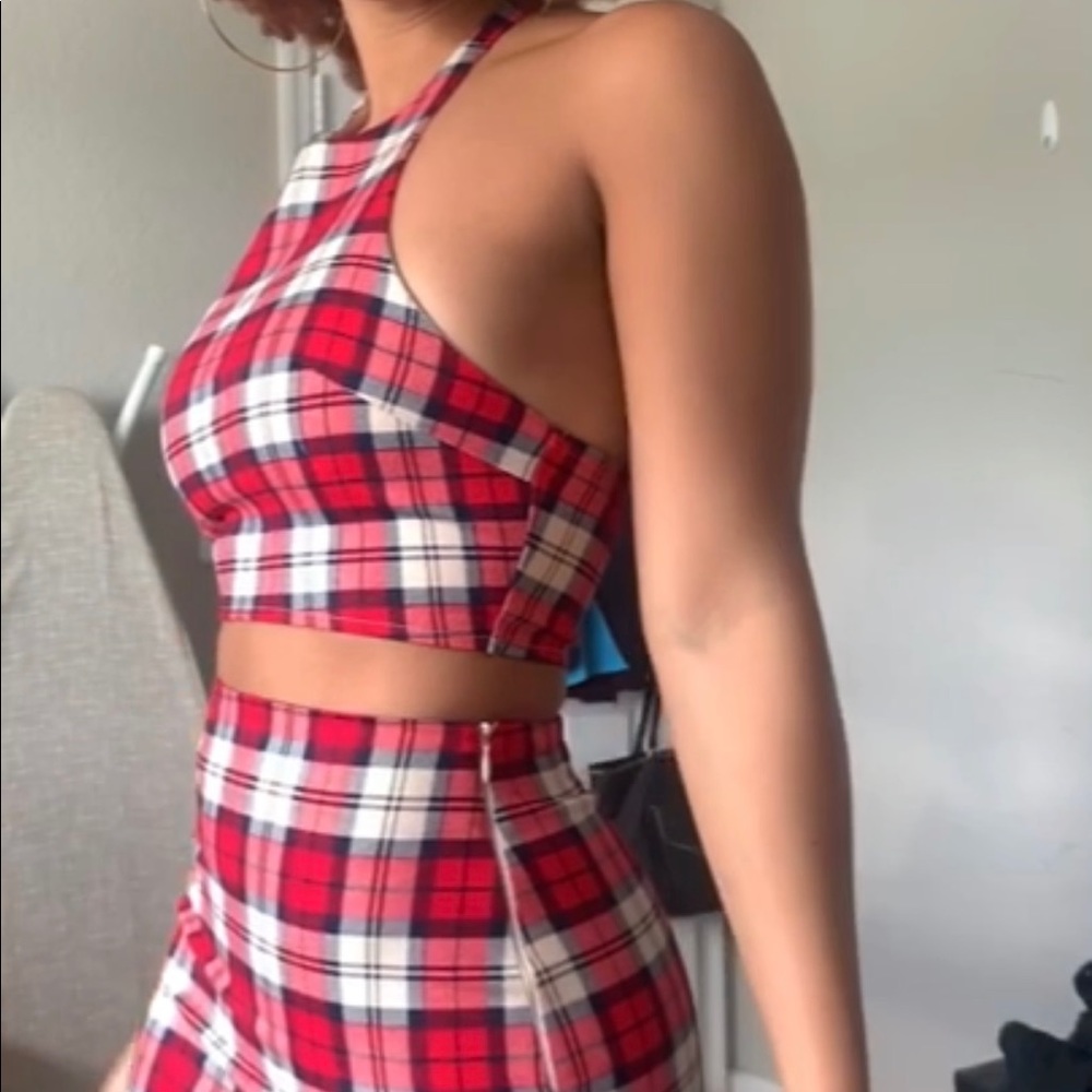 Checkered Two Piece Set - Picture 4 of 5